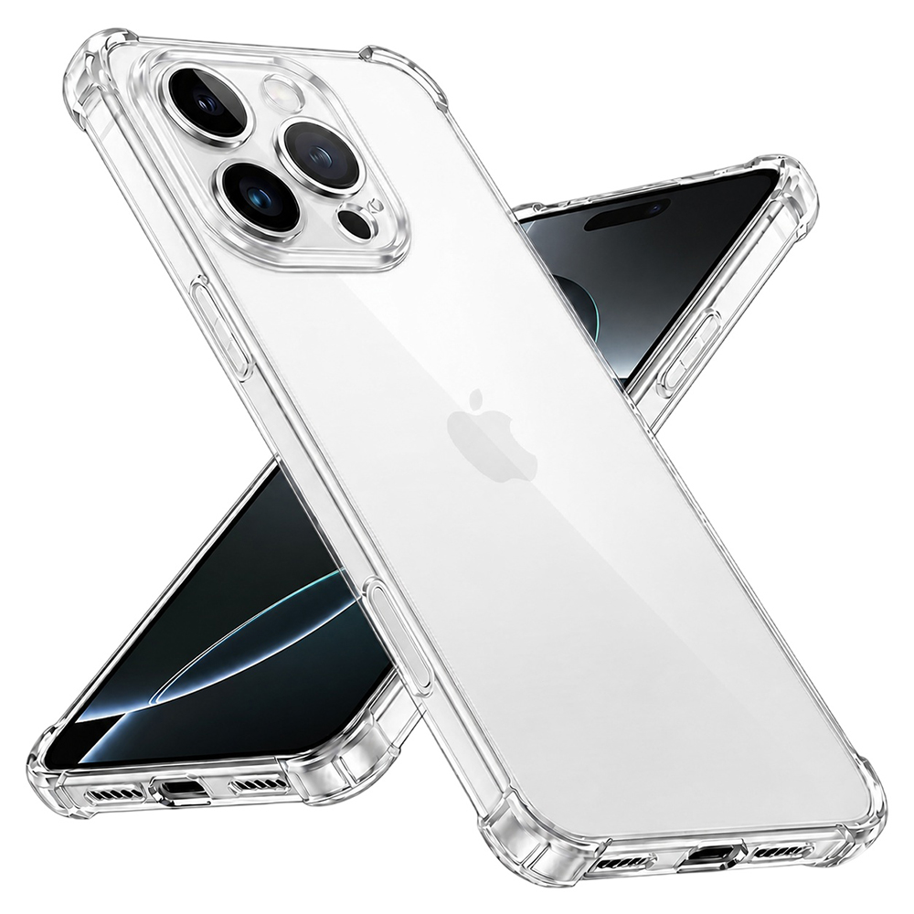 Калъф за iPhone 16 Pro - Techsuit Shockproof Прозрачен Прозрачен Silicone - Прозрачен
