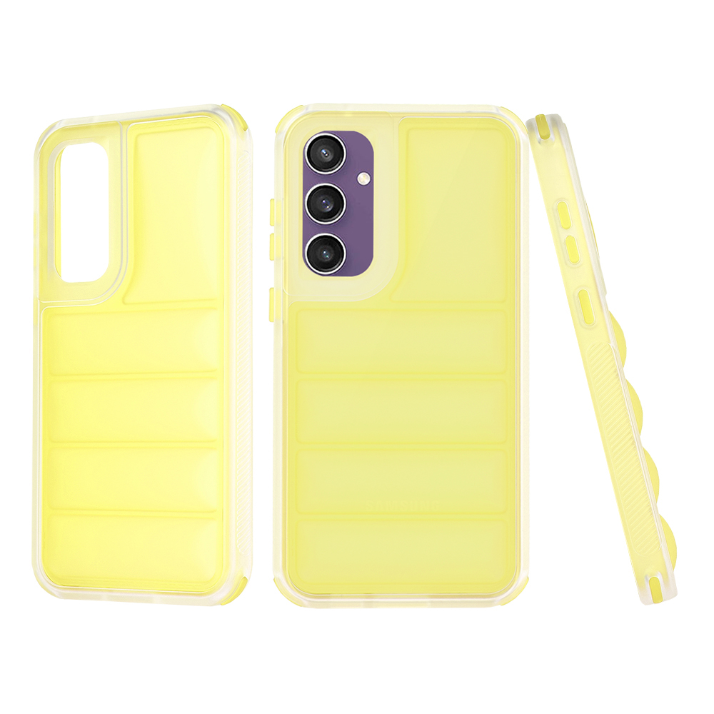 Калъф за Samsung Galaxy S23 FE - Techsuit Wave Shield - Жълт