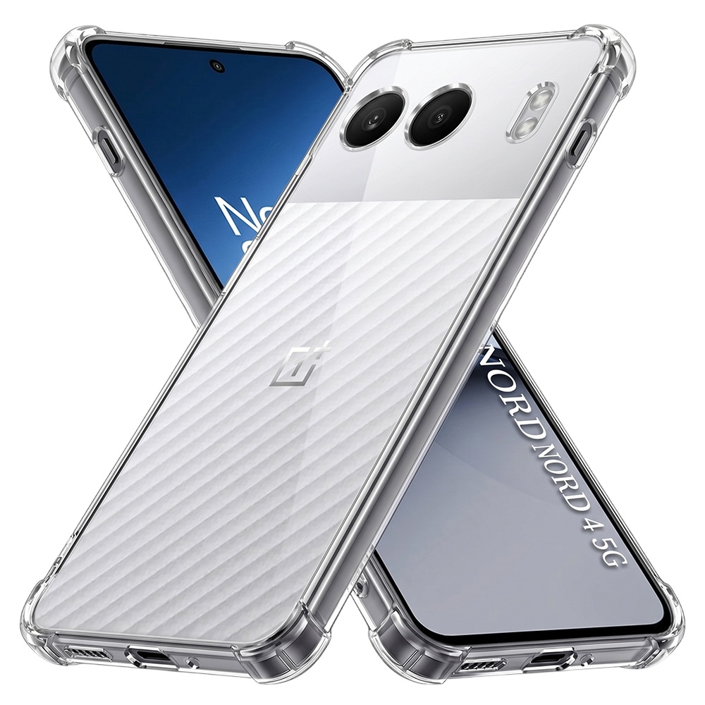 Калъф за OnePlus Nord 4 - Techsuit Shockproof Прозрачен Прозрачен Silicone - Прозрачен