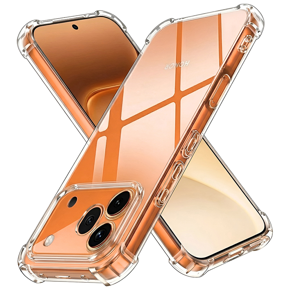 Калъф за Honor 600 Pro - Techsuit Shockproof Прозрачен Silicone - Прозрачен