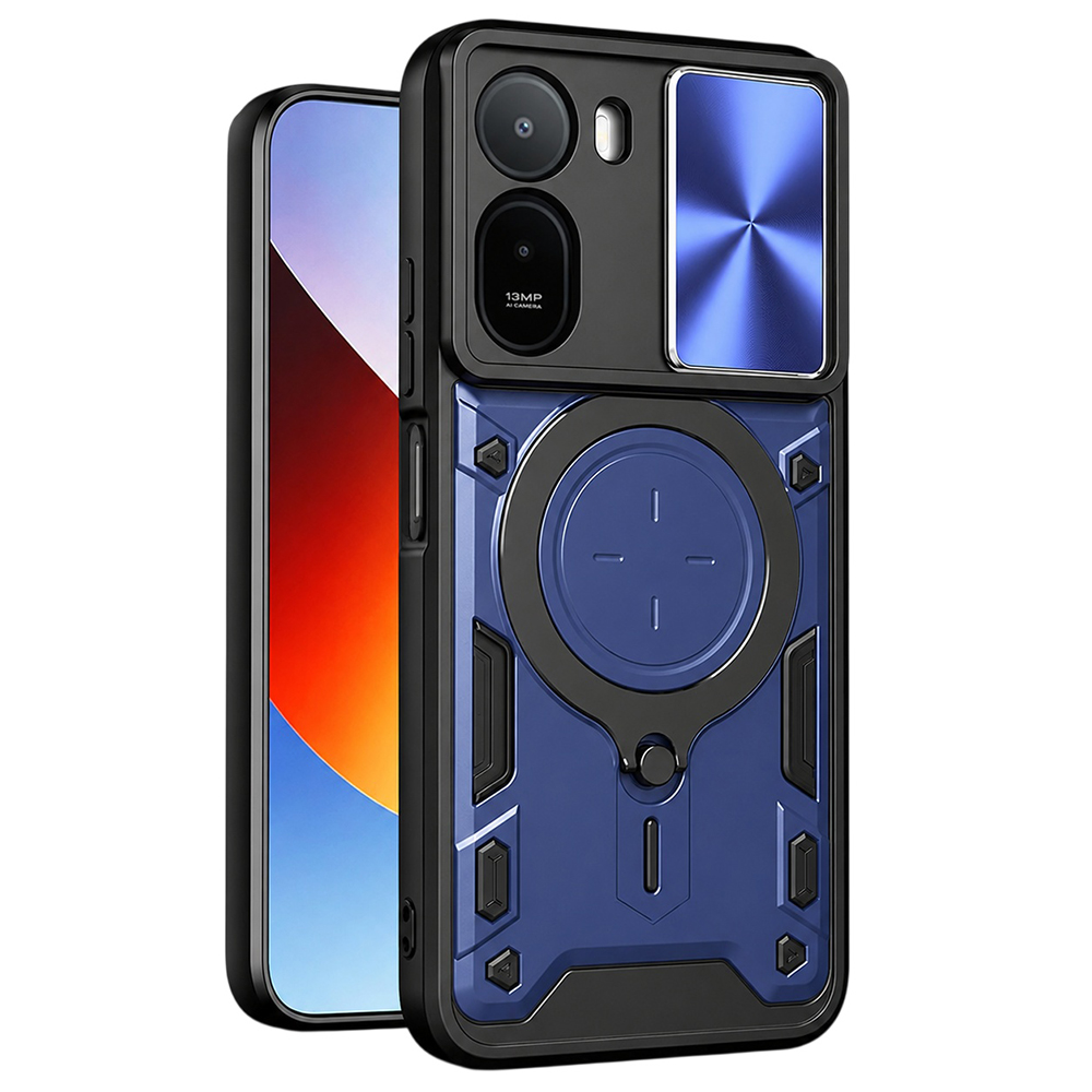 Калъф за Xiaomi Redmi A7 Pro 4G - Techsuit CamGuard Pro - Син