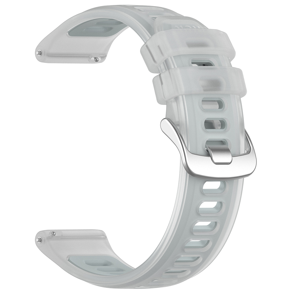 Каишка за часовник за Samsung Galaxy Watch4/5/Active 2, Huawei Watch GT 3 (42mm)/GT 3 Pro (43mm) - Techsuit Watchband 20mm (W084) - Бяла