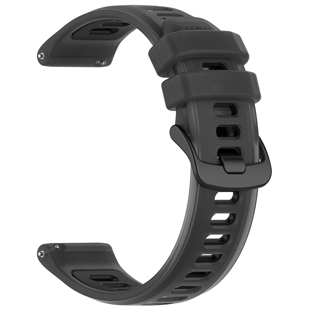 Каишка за часовник за Samsung Galaxy Watch (46мм)/Watch 3/Gear S3, Huawei Watch GT/GT 2 (46мм) - Techsuit Watchband 22мм (W084) - Черна