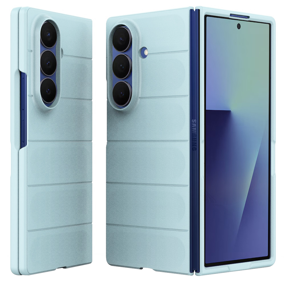 Калъф за Samsung Galaxy Z Fold7 - Techsuit Magic Shield - Син