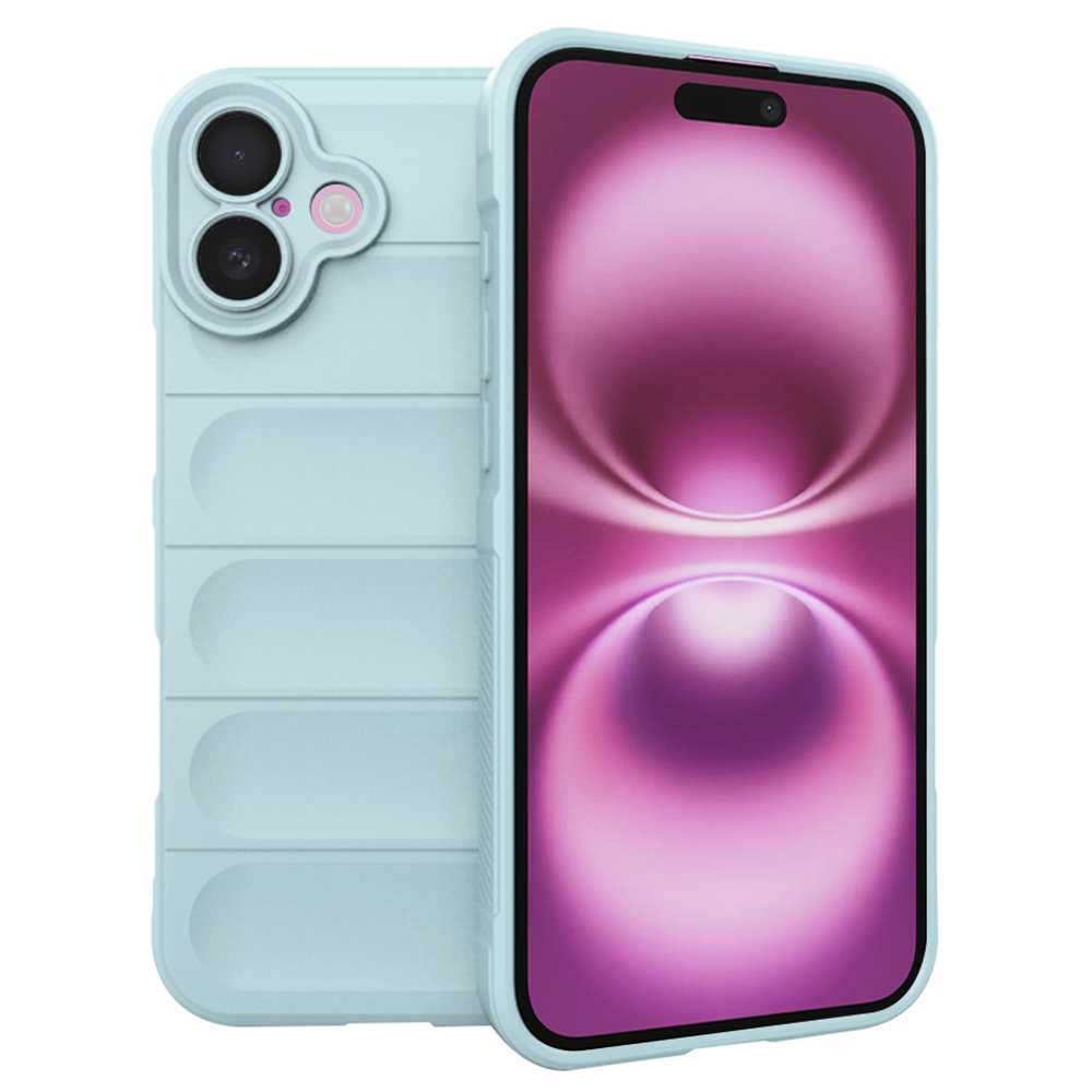 Калъф за iPhone 16 Plus - Techsuit Magic Shield - Син