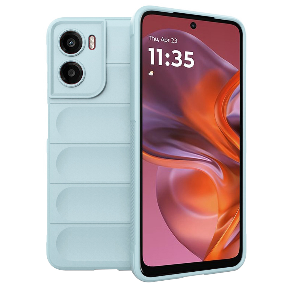 Калъф за Motorola Moto Moto G05 / E15 - Techsuit Magic Shield - Син