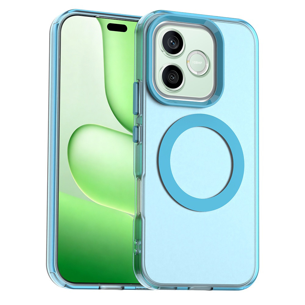 Калъф за Honor 600 Lite - Techsuit CandyCase MagSafe - Син