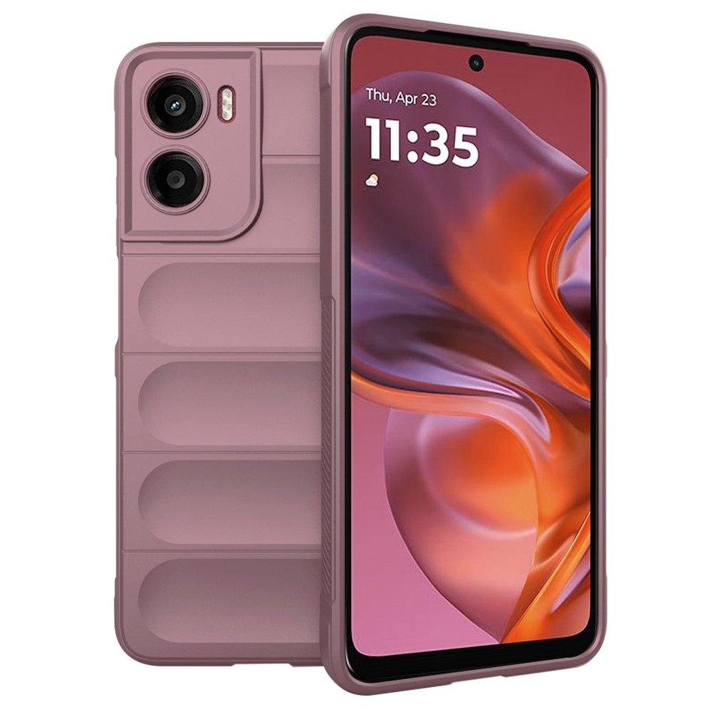 Калъф за Motorola Moto G05 / E15 - Techsuit Magic Shield - Лилав