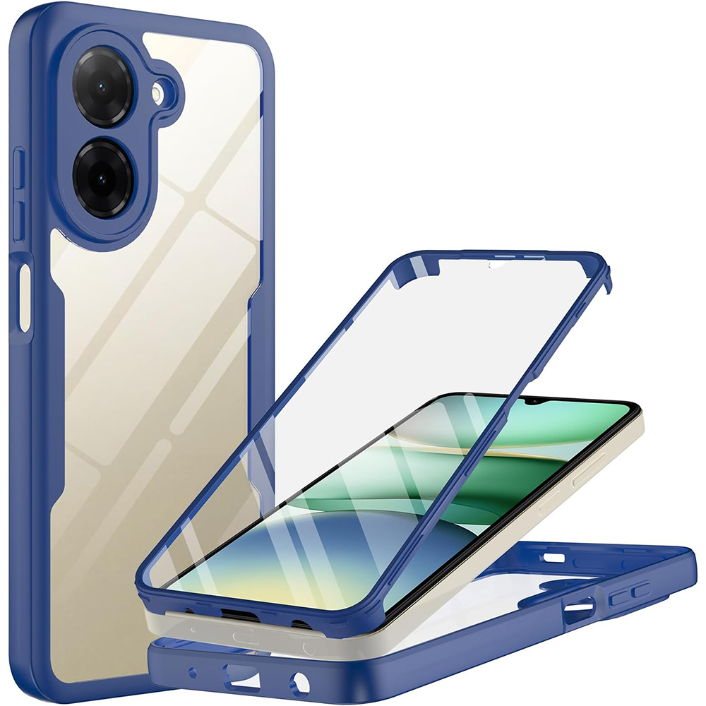 Калъф за Xiaomi Redmi A5 4G (стандартен) + капак - Techsuit ColorVerse 360 Series - Син