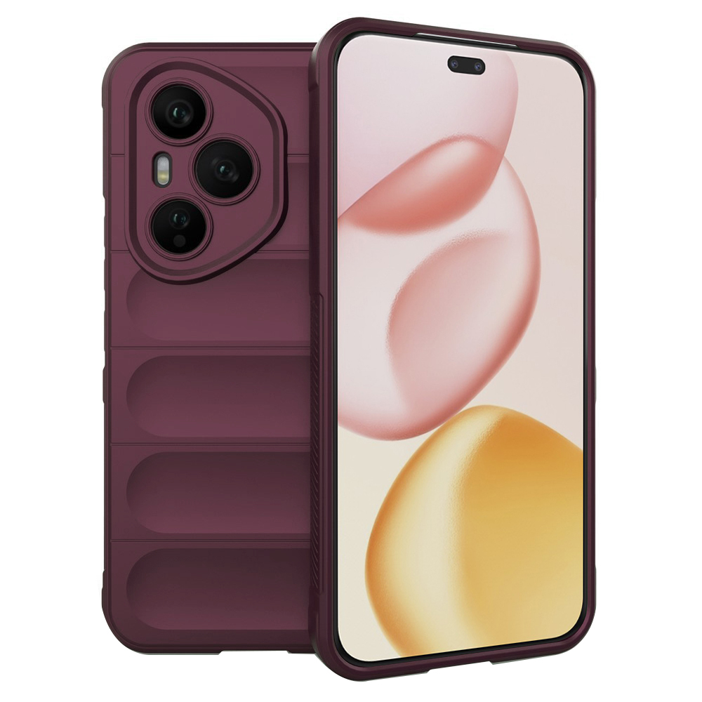 Калъф за Honor 400 Pro - Techsuit Magic Shield - Бордо
