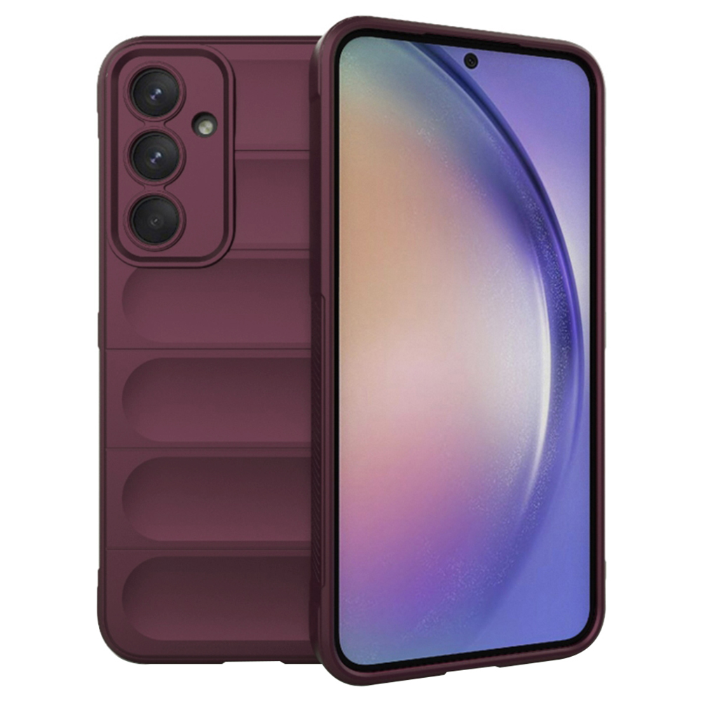 Калъф за Samsung Galaxy A54 - Techsuit Magic Shield - Бордо