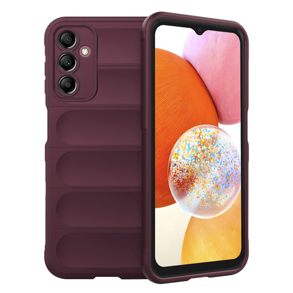 Калъф за Samsung Galaxy A14 4G / A14 5G - Techsuit Magic Shield - Бордо