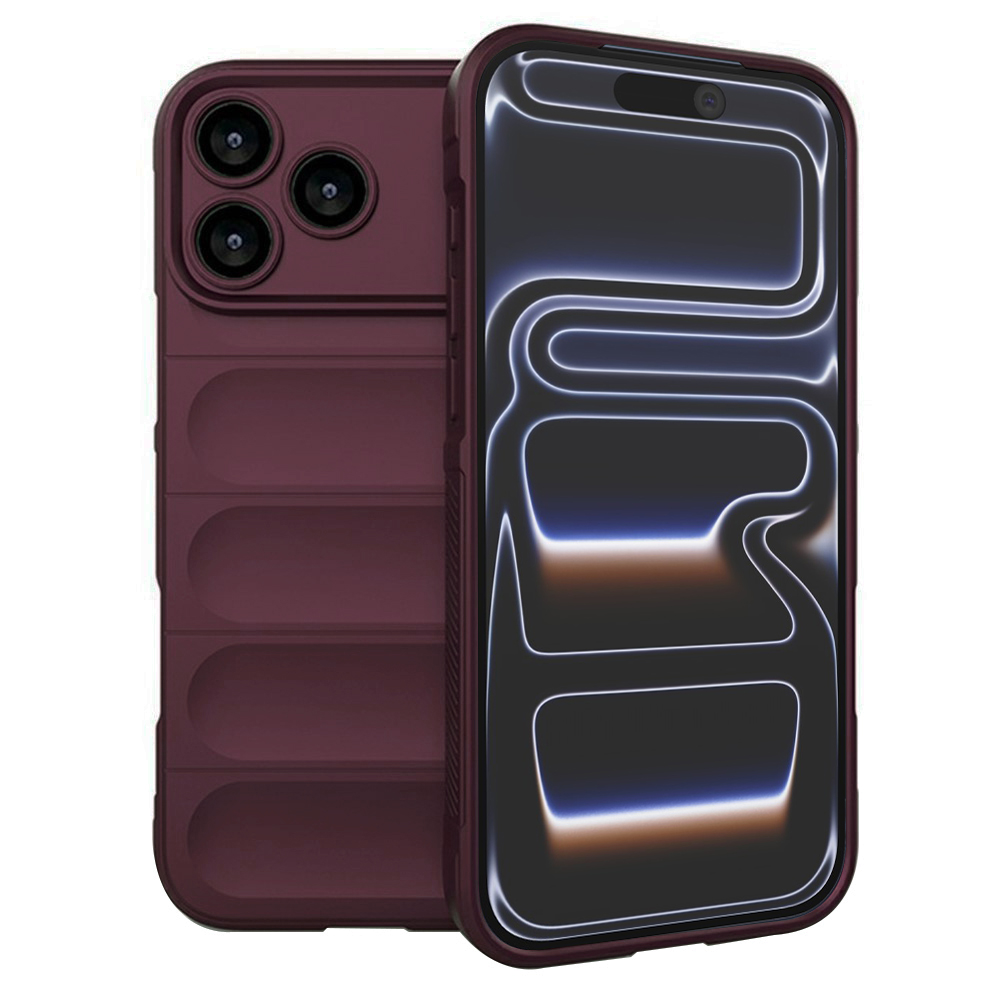 Калъф за iPhone 17 Pro - Techsuit Magic Shield - Бордо