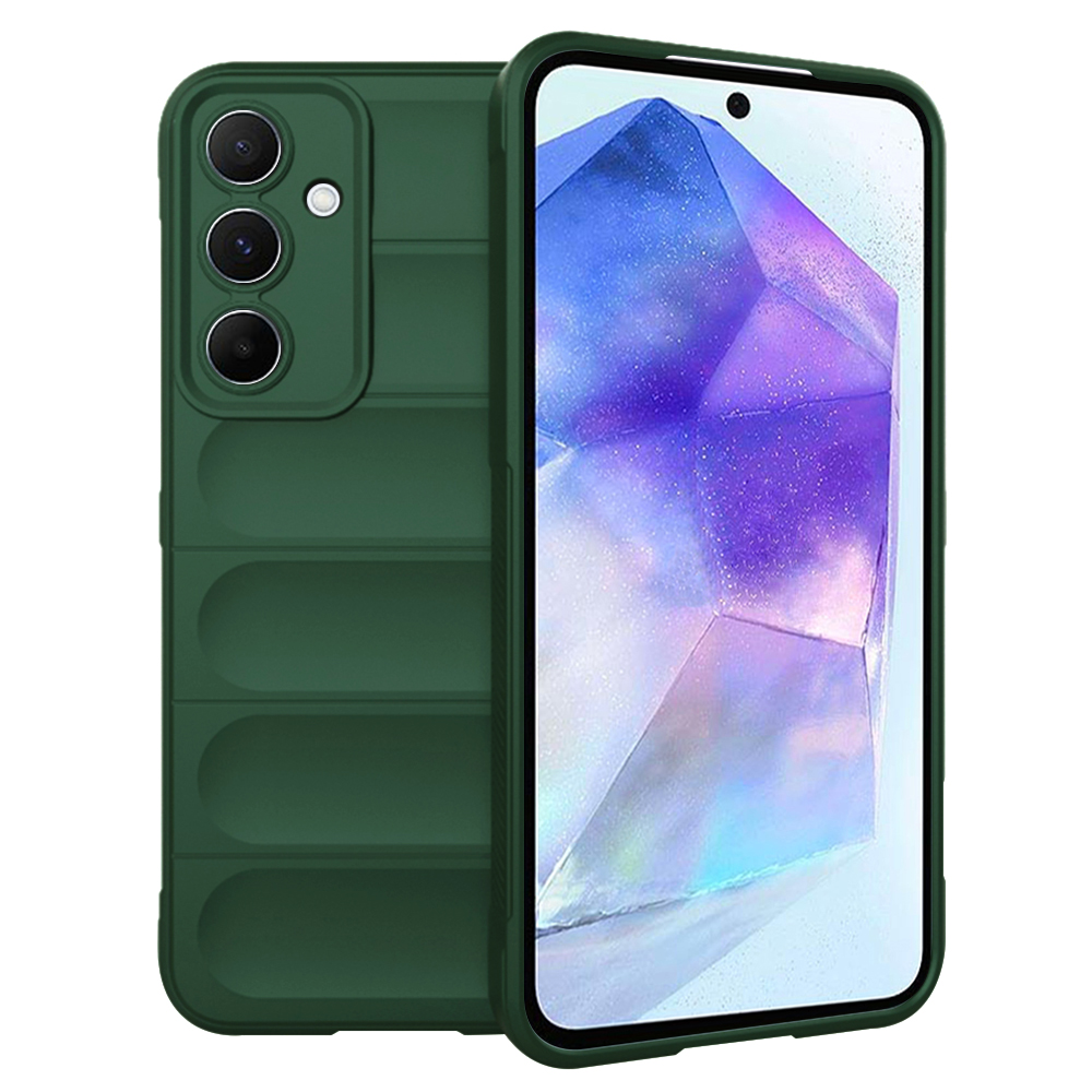 Калъф за Samsung Galaxy A55 5G - Techsuit Magic Shield - Зелен