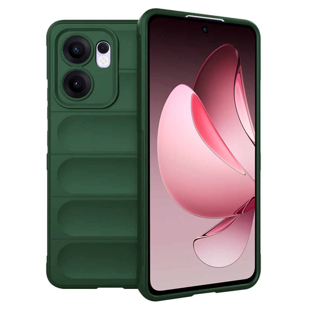 Калъф за Oppo Reno13 F 4G / Reno13 F 5G / Reno13 FS 5G - Techsuit Magic Shield - Зелен