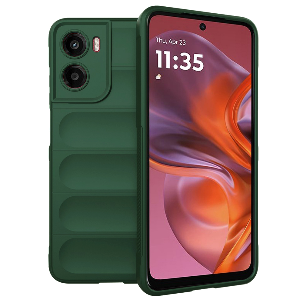 Калъф за Motorola Moto Moto G05 / E15 - Techsuit Magic Shield - Зелен