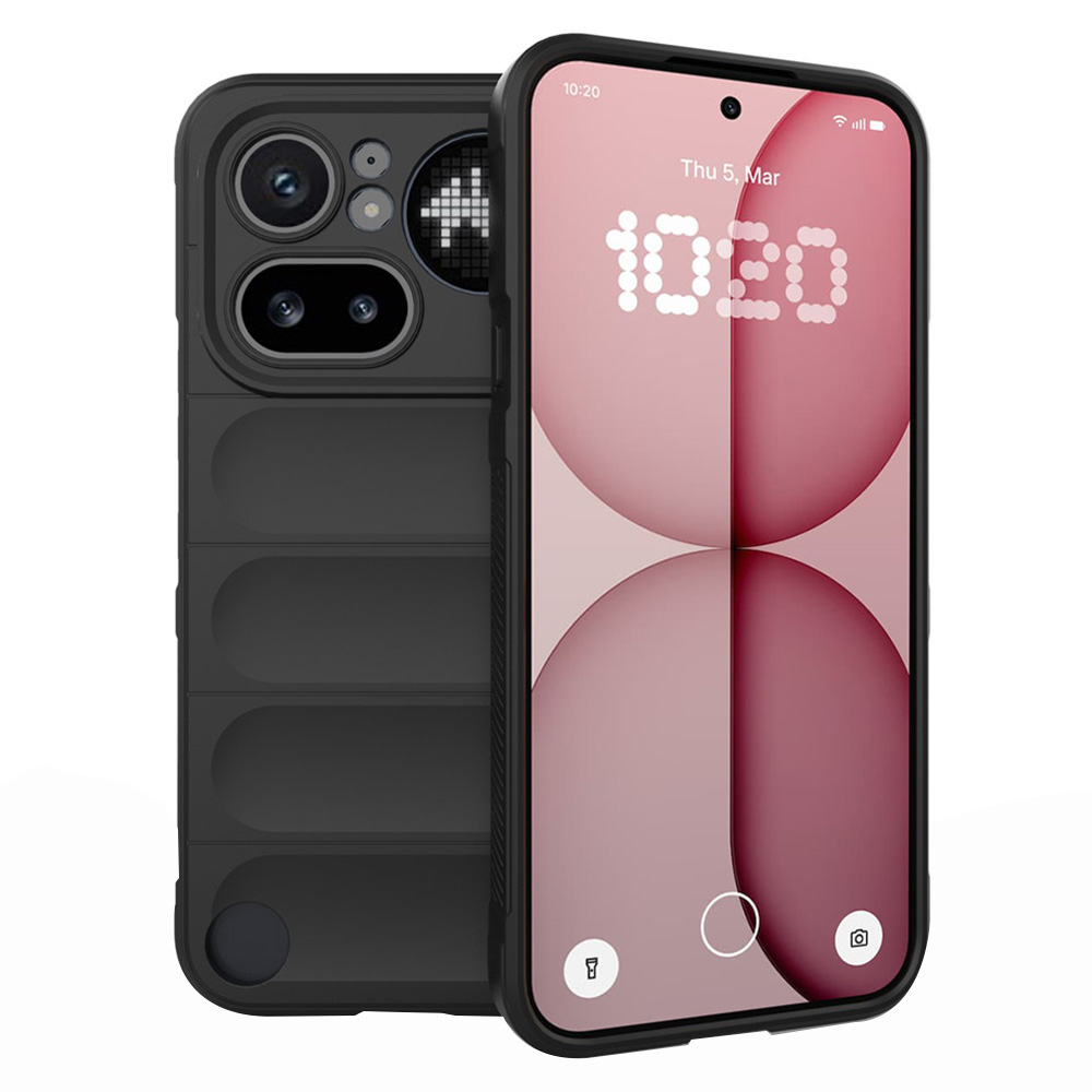 Case for Nothing Phone (4a) Pro - Techsuit Magic Shield - Черен