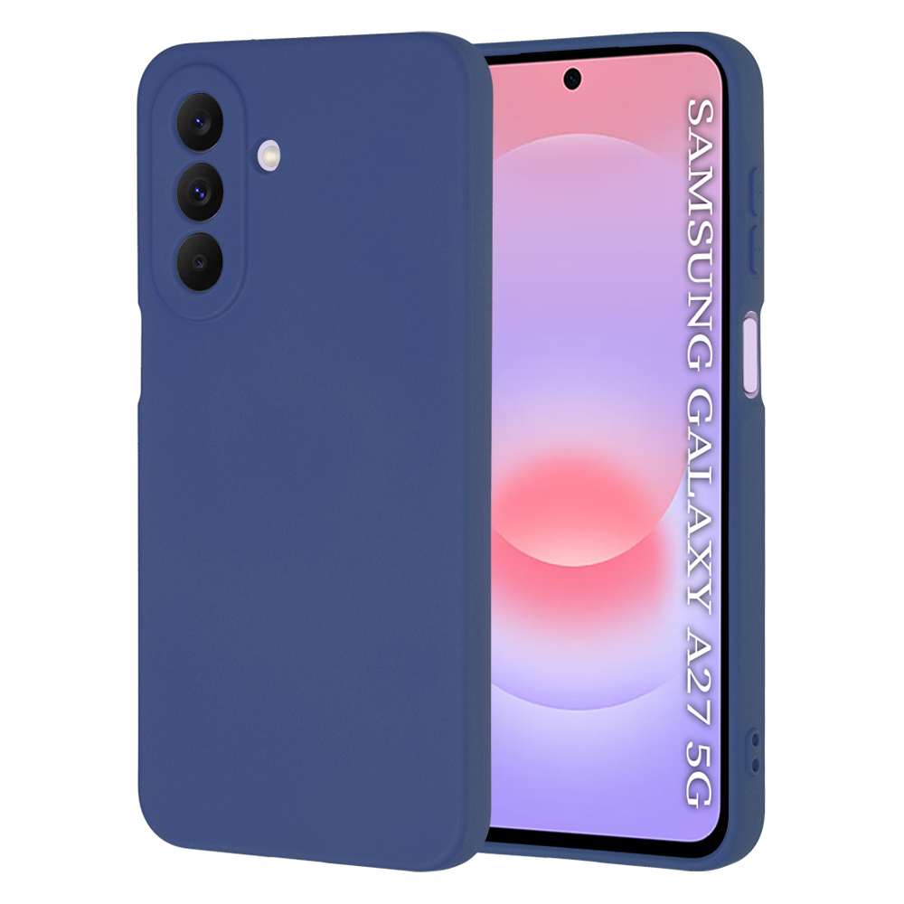 Калъф за Samsung Galaxy A27 5G - Techsuit SoftFlex - Тъмносин Син
