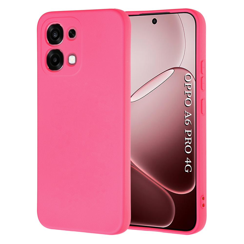 Калъф за Oppo A6 Pro 4G / A6 Pro 5G - Techsuit SoftFlex - Hot Розов
