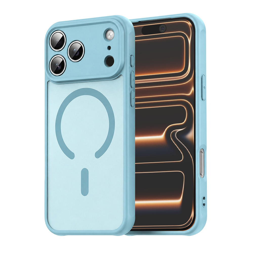 Калъф за iPhone 17 Pro Max - Techsuit HaloFrost II MagSafe - Mint Зелен