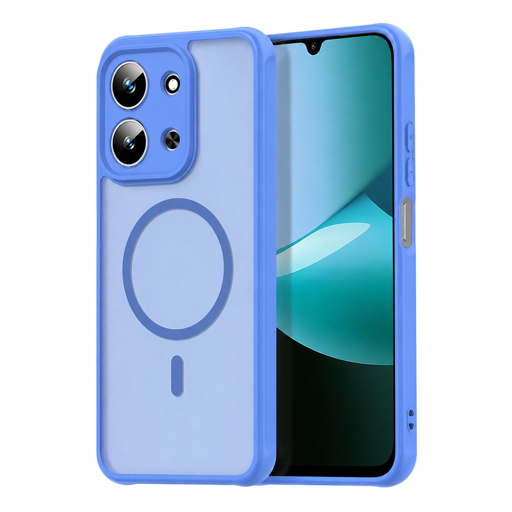 Калъф за Xiaomi Redmi 15C 4G / Redmi 15C 5G - Techsuit HaloFrost II MagSafe - Небесносин