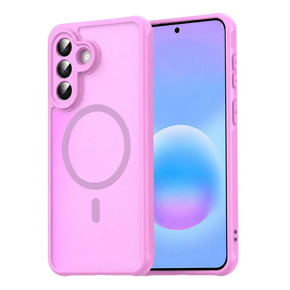 Калъф за Samsung Galaxy A57 5G - Techsuit HaloFrost II MagSafe - Розов