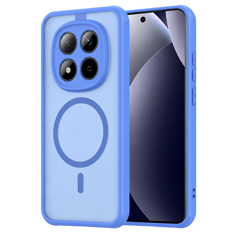 Калъф за Xiaomi Redmi Note 15 Pro 5G - Techsuit HaloFrost II MagSafe - Небесно син