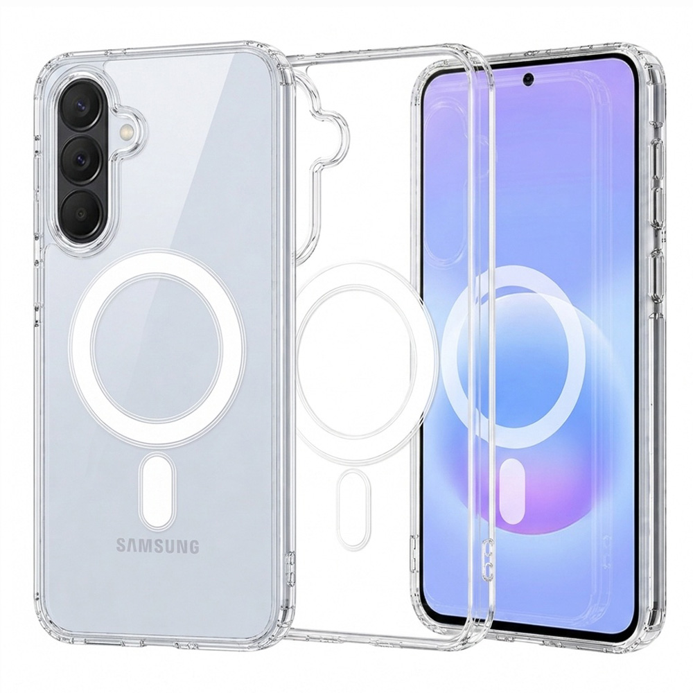 Калъф за Samsung Galaxy A57 5G - Techsuit MagSafe Pro - Прозрачен