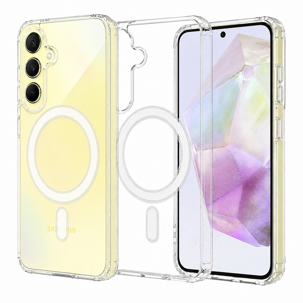 Калъф за Samsung Galaxy A35 5G - Techsuit MagSafe Pro - Прозрачен