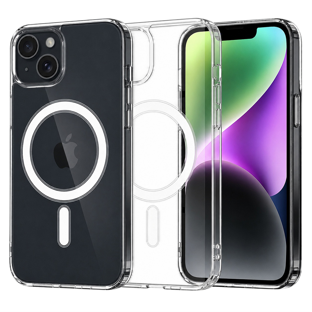 Калъф за iPhone 14 - Techsuit MagSafe Pro - Прозрачен