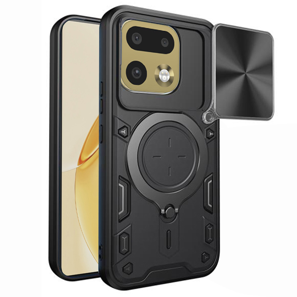 Калъф за Realme 16 Pro+ - Techsuit CamGuard Pro - Черен