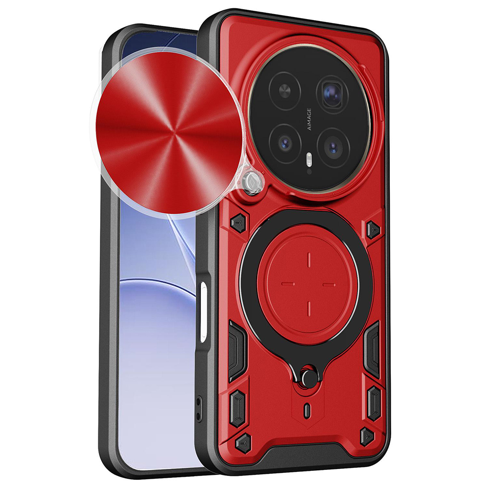 Калъф за Honor Magic8 Pro - Techsuit CamGuard Pro - Червен