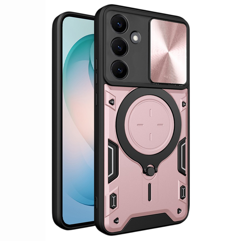 Калъф за Samsung Galaxy S26 Plus - Techsuit CamGuard Pro - Розово злато