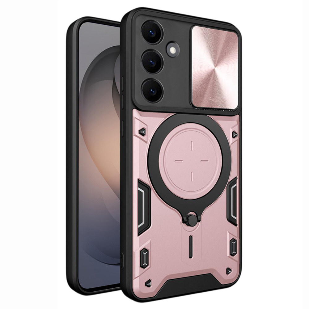 Калъф за Samsung Galaxy S26 - Techsuit CamGuard Pro - Розово злато