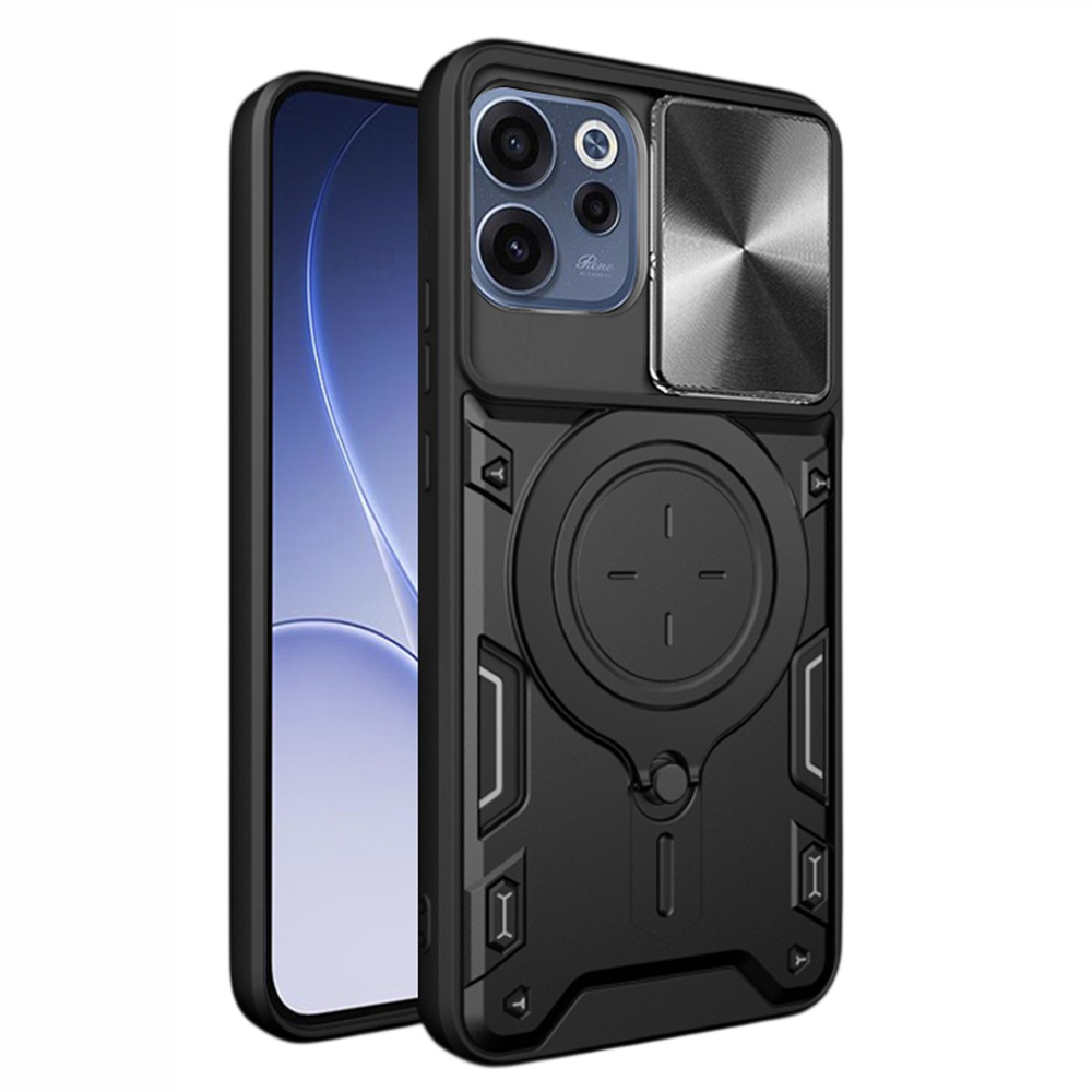 Калъф за Oppo Reno15 F / Reno15 FS 5G - Techsuit CamGuard Pro - Черен