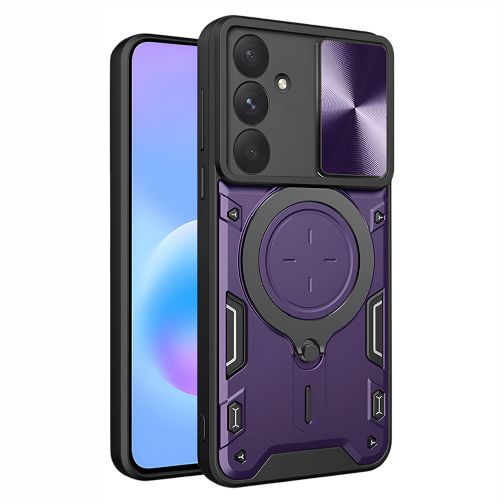 Калъф за Samsung Galaxy A57 5G - Techsuit CamGuard Pro - Лилав