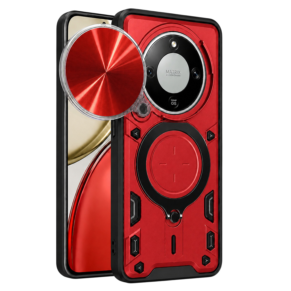 Калъф за Honor Magic8 Lite - Techsuit CamGuard Pro - Червен