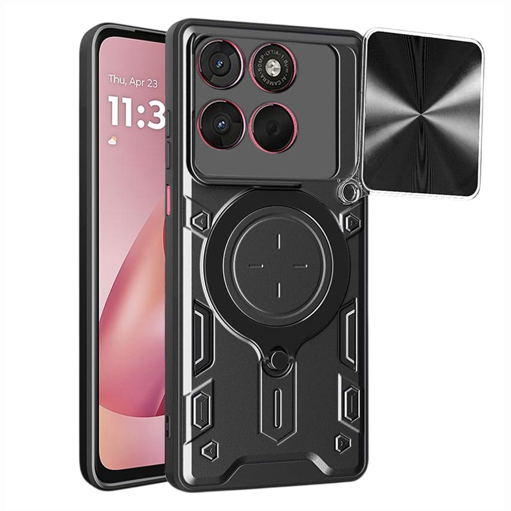 Калъф за Motorola Moto Moto G57 Power / G67 Power - Techsuit CamGuard Pro - Черен