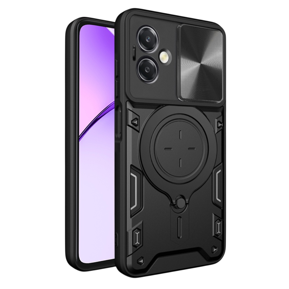 Калъф за Oppo A40 4G / A60 5G - Techsuit CamGuard Pro - Черен