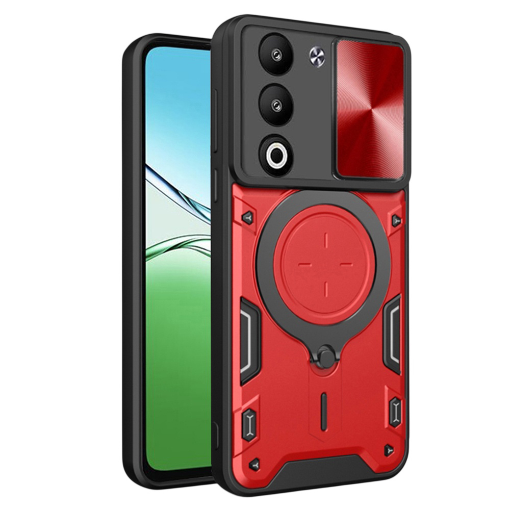 Калъф за Oppo A5 4G / A5 5G - Techsuit CamGuard Pro - Червен