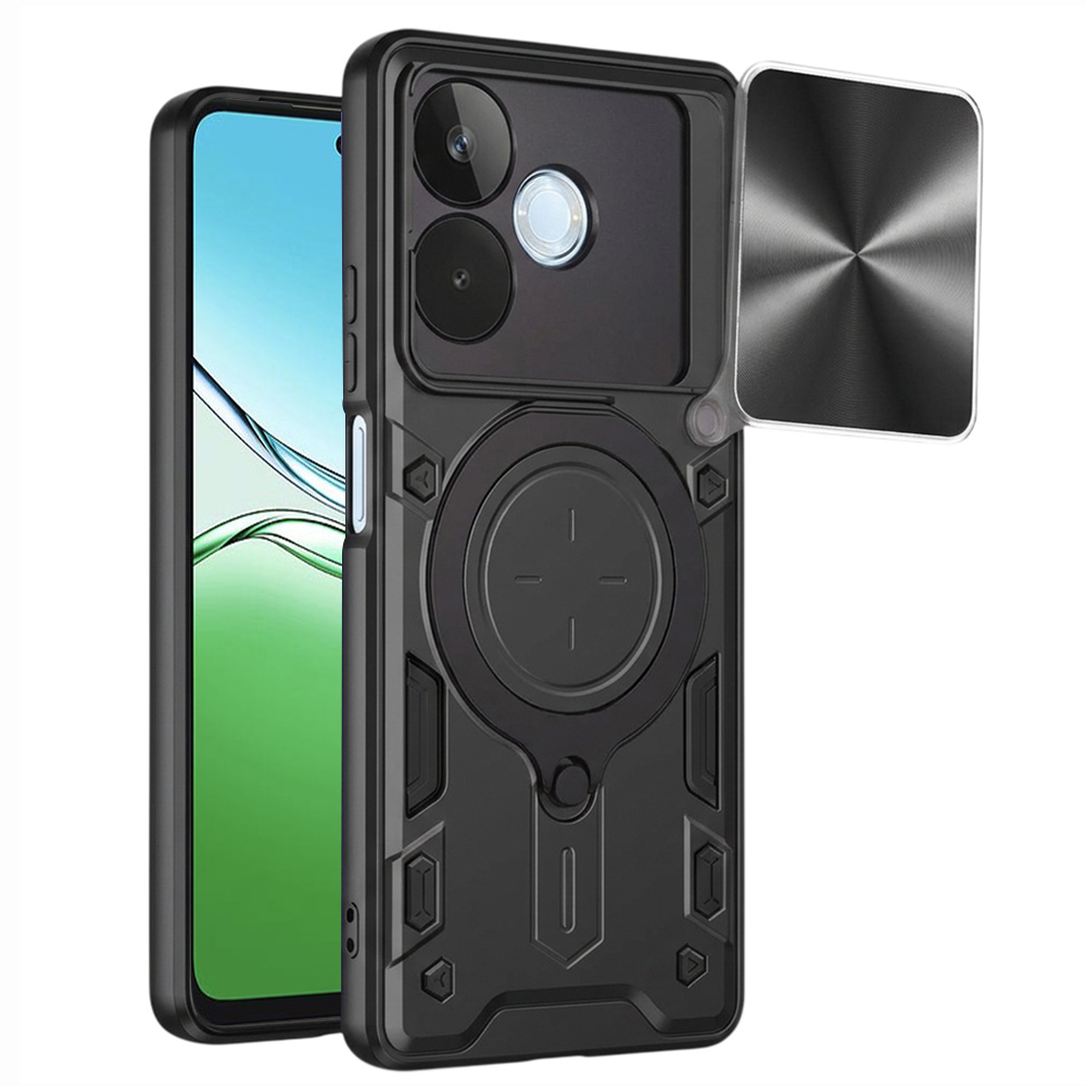 Калъф за Oppo A5 Pro 4G / A5 Pro 5G - Techsuit CamGuard Pro - Черен