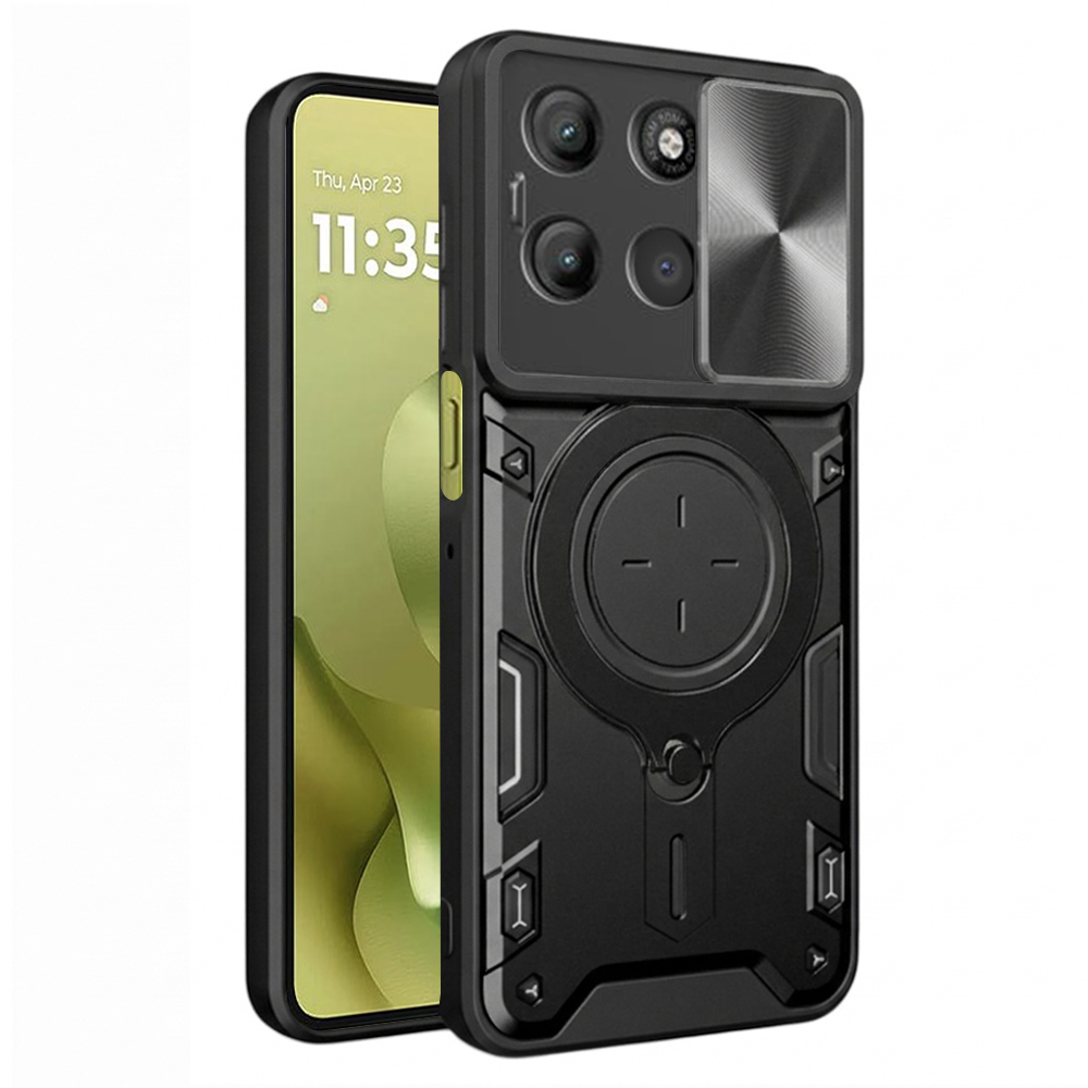 Калъф за Motorola Moto G86 - Techsuit CamGuard Pro - Черен