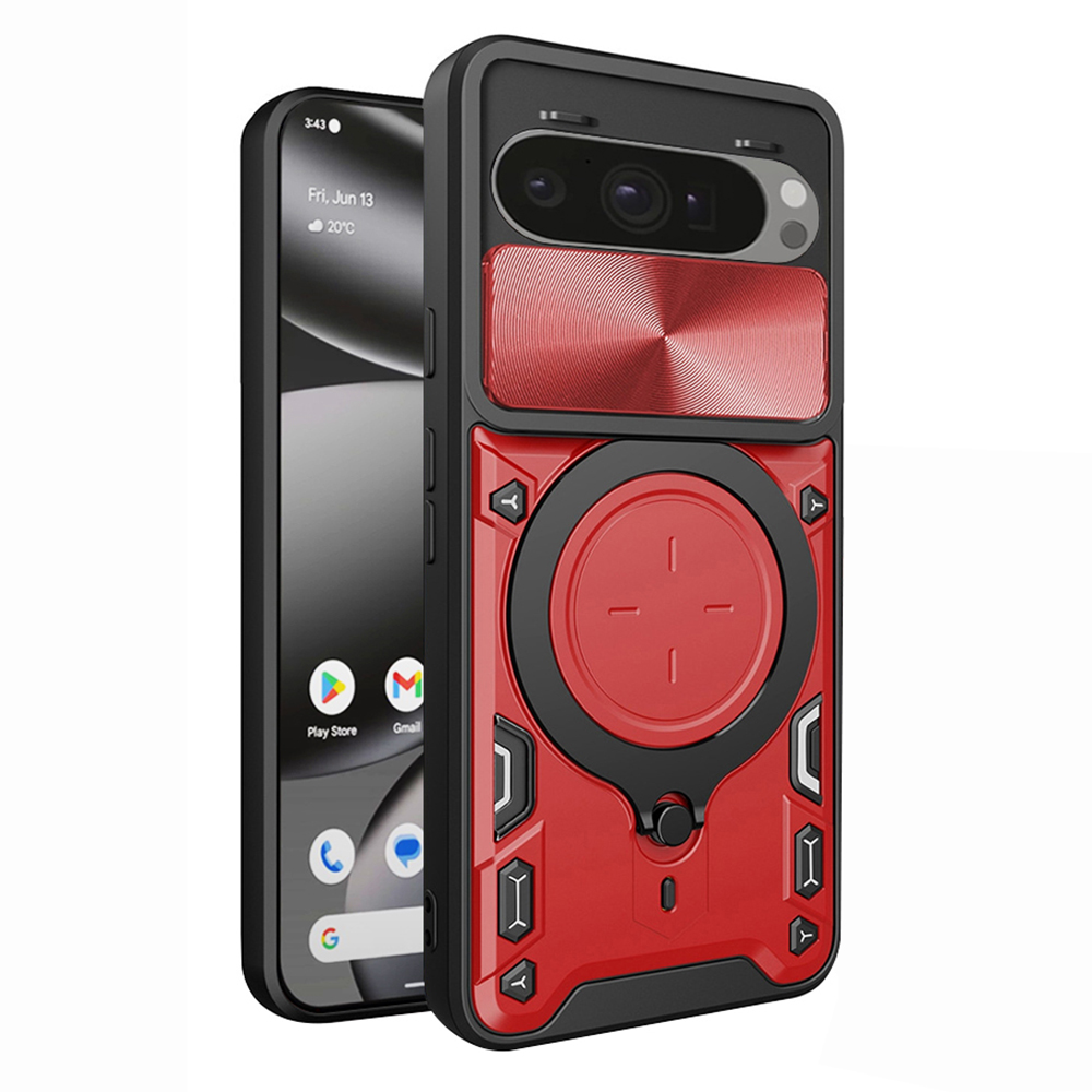 Калъф за Google Pixel 10 Pro XL - Techsuit CamGuard Pro - Червен