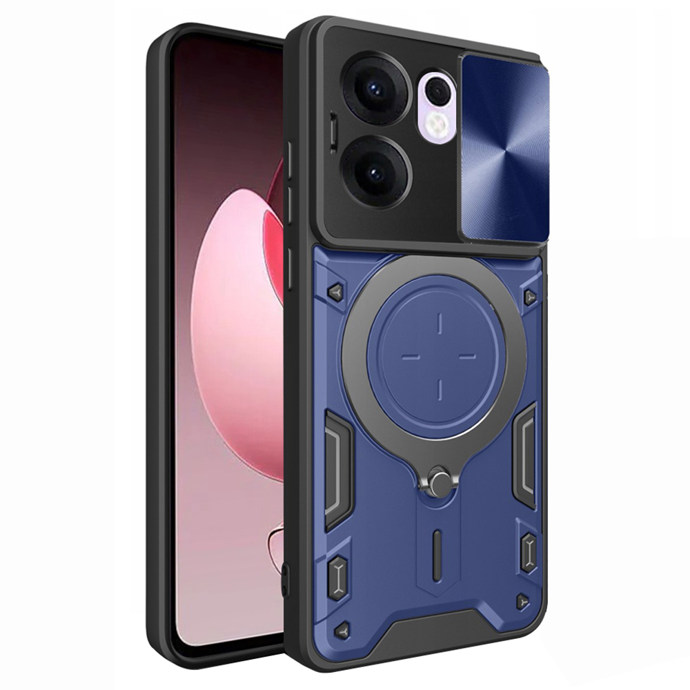 Калъф за Oppo Reno13 F 4G / Reno13 F 5G / Reno13 FS 5G - Techsuit CamGuard Pro - Син