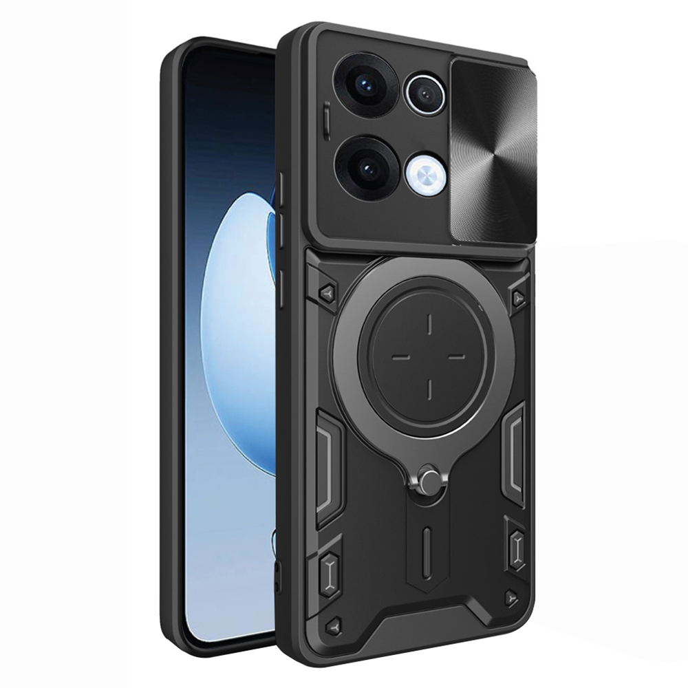 Калъф за Oppo Reno13 - Techsuit CamGuard Pro - Черен