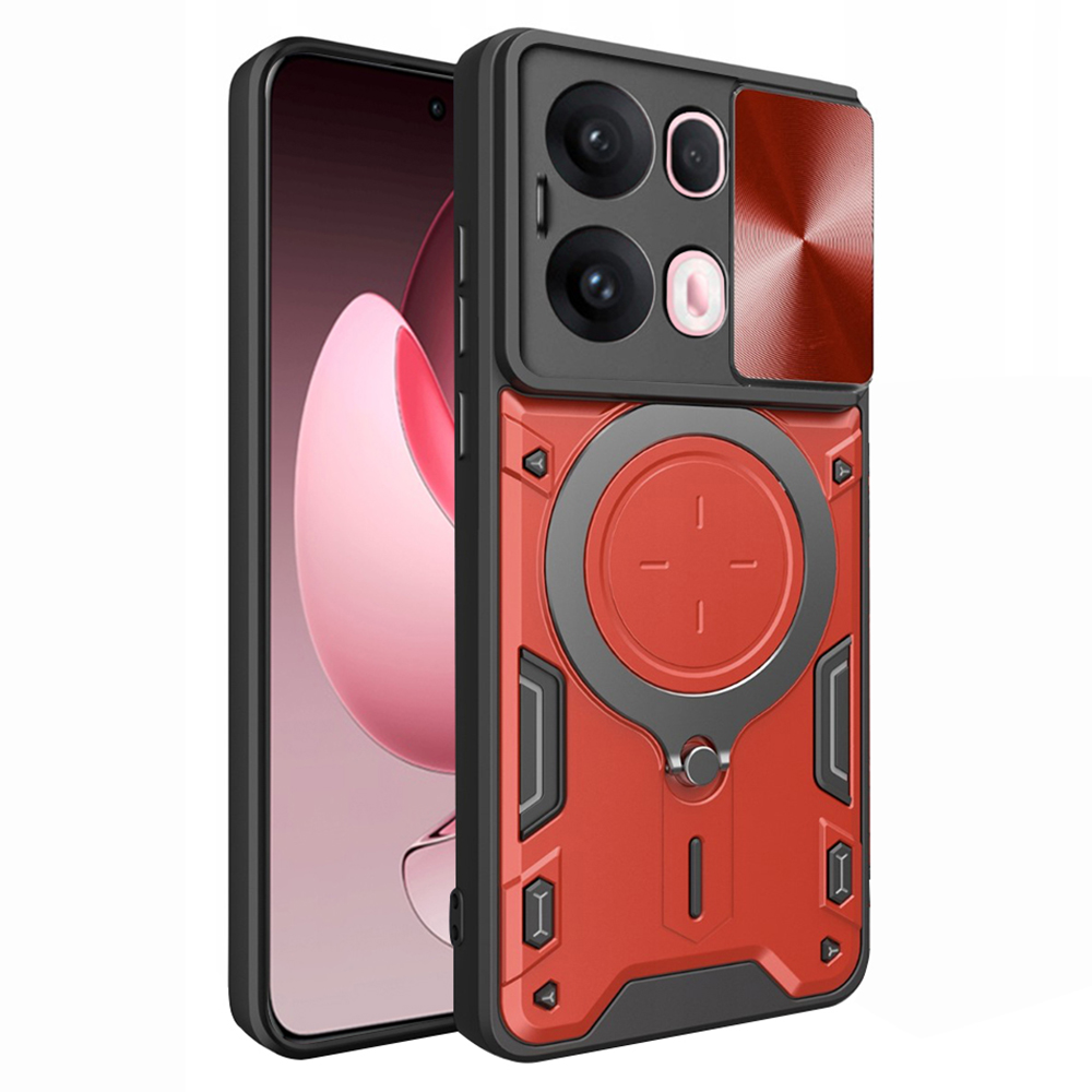 Калъф за Oppo Reno13 Pro - Techsuit CamGuard Pro - Червен