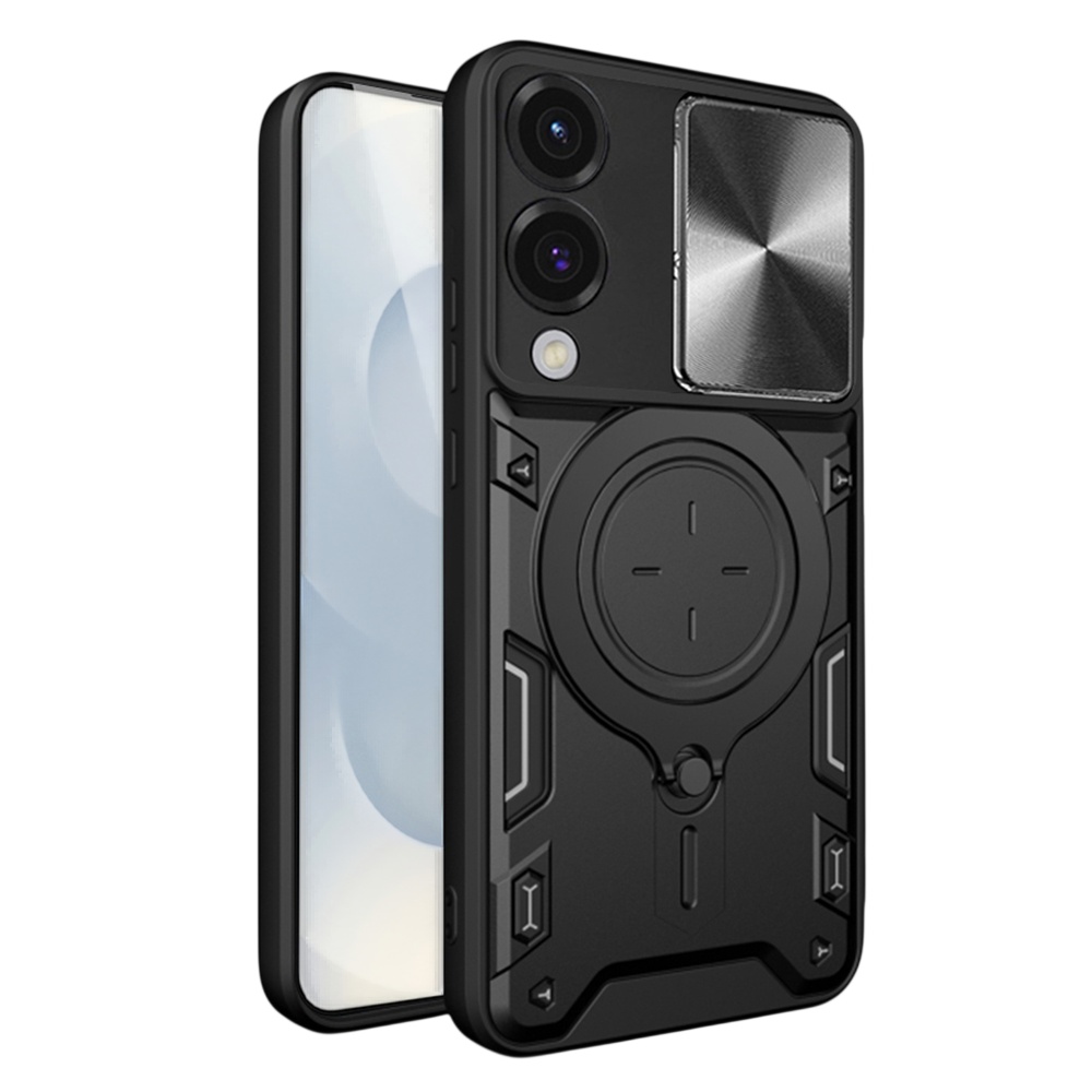 Калъф за Samsung Galaxy S25 Edge - Techsuit CamGuard Pro - Черен