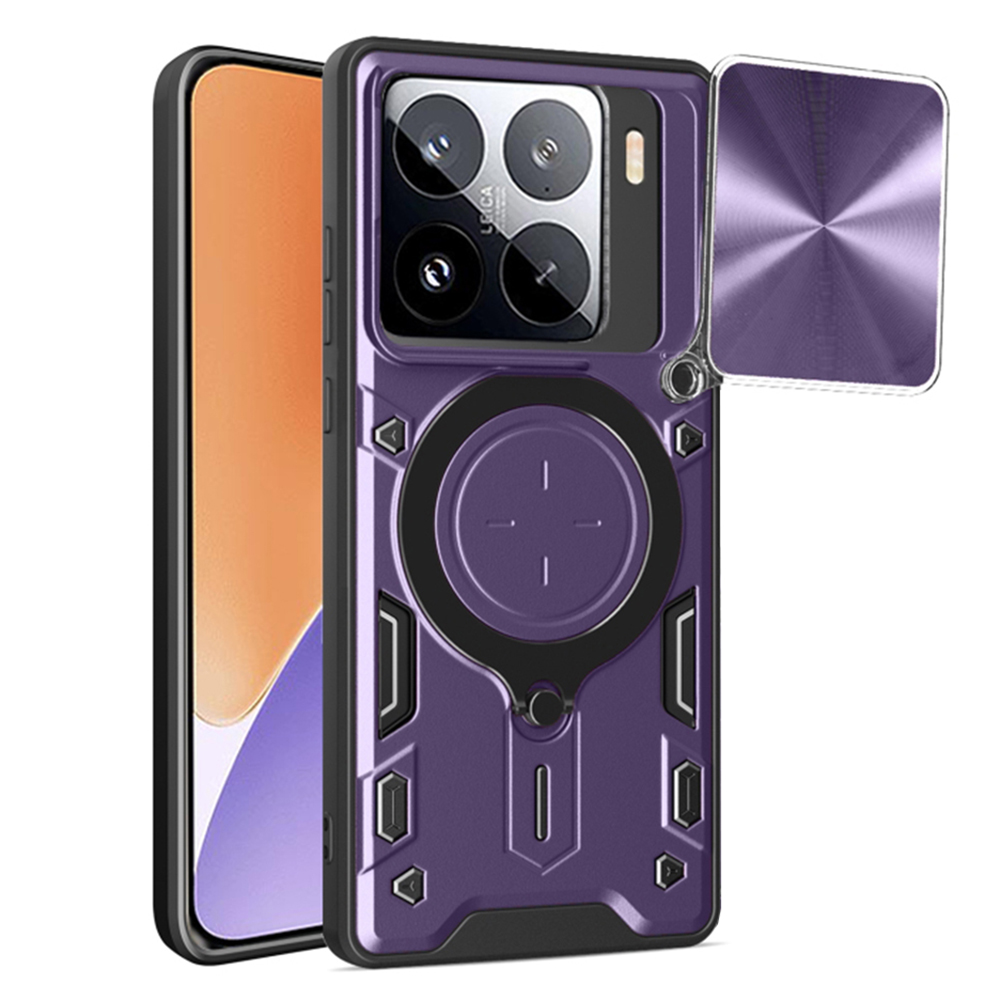 Калъф за Xiaomi 15 - Techsuit CamGuard Pro - Лилав
