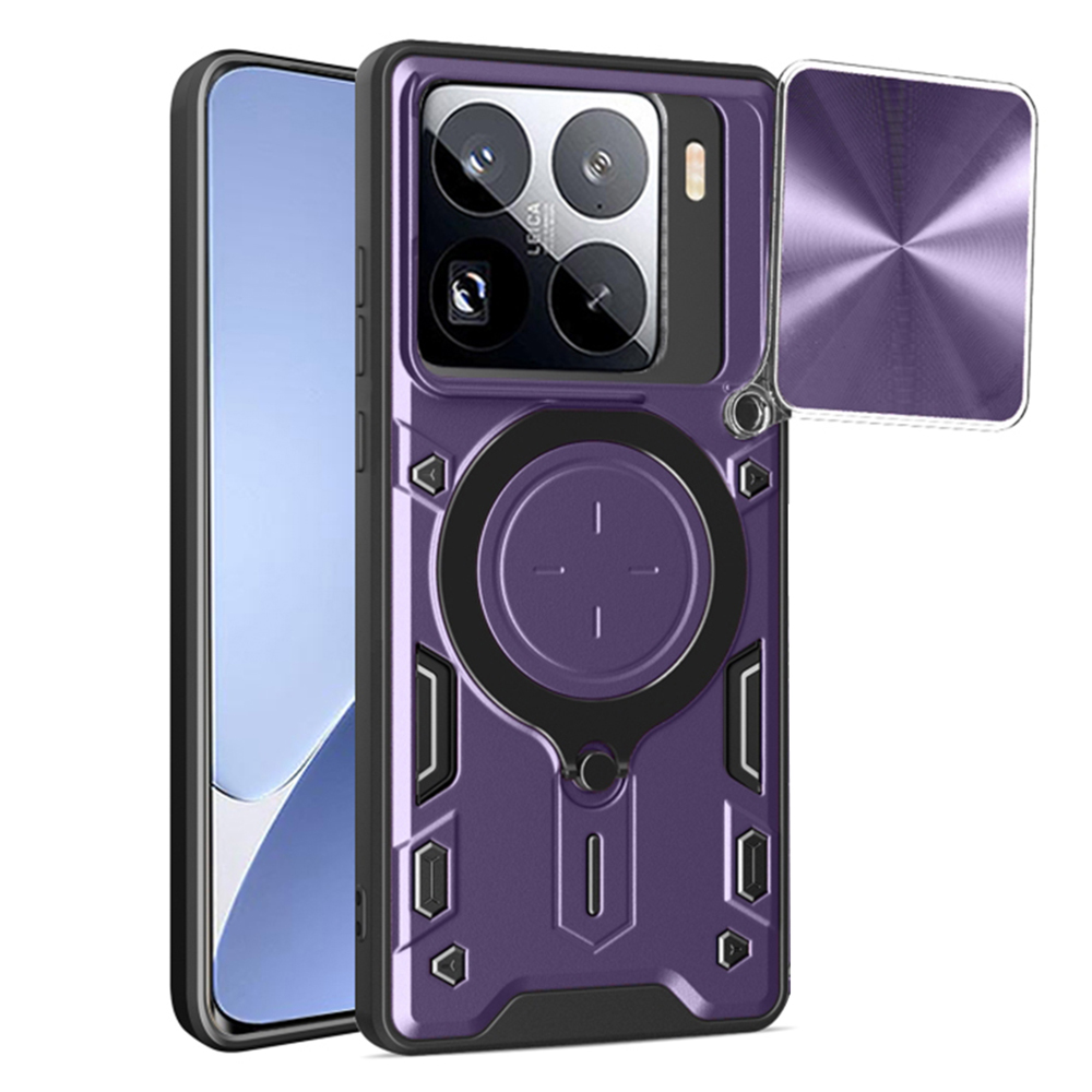 Калъф за Xiaomi 15 Pro - Techsuit CamGuard Pro - Лилав
