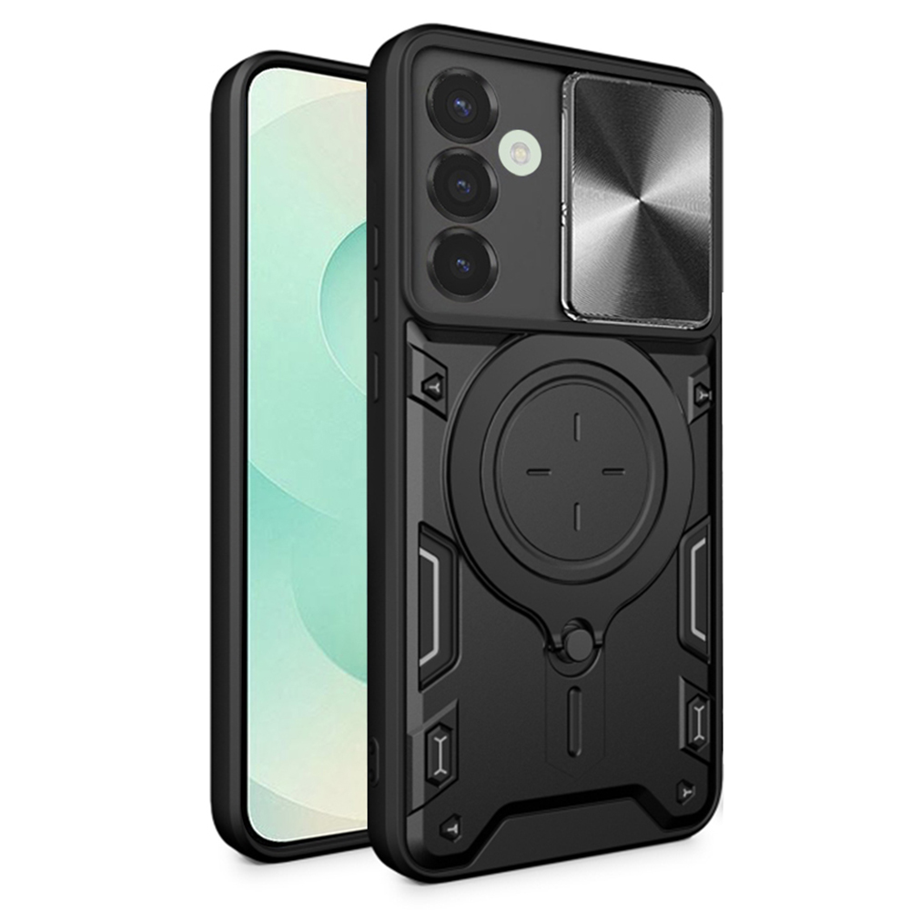Калъф за Samsung Galaxy S25 Plus - Techsuit CamGuard Pro - Черен